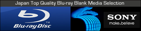 BLU RAY BLANK MEDIA SELECTION